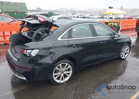 2025 Audi A3 Premium 40 Tfsi Quattro S Tronic из США, поврежденный, VIN WAUGUDGY2SA065349